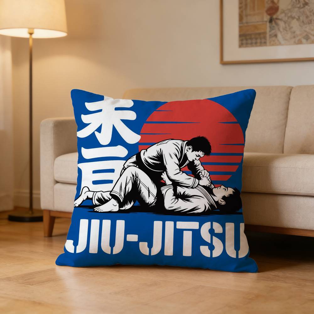 Bjj Brazilian Jiu Jitsu Pillow Case Cushion Cover Throw Pillow Case For Car Sofa