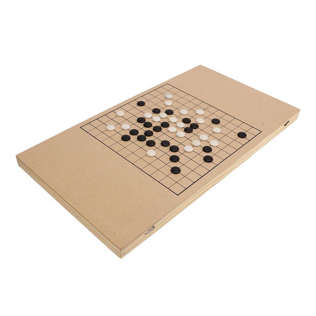 Wooden Hockey Table Game Desktop Battle Family Board Games Toy 2 In 1 for Parent Child Interactive