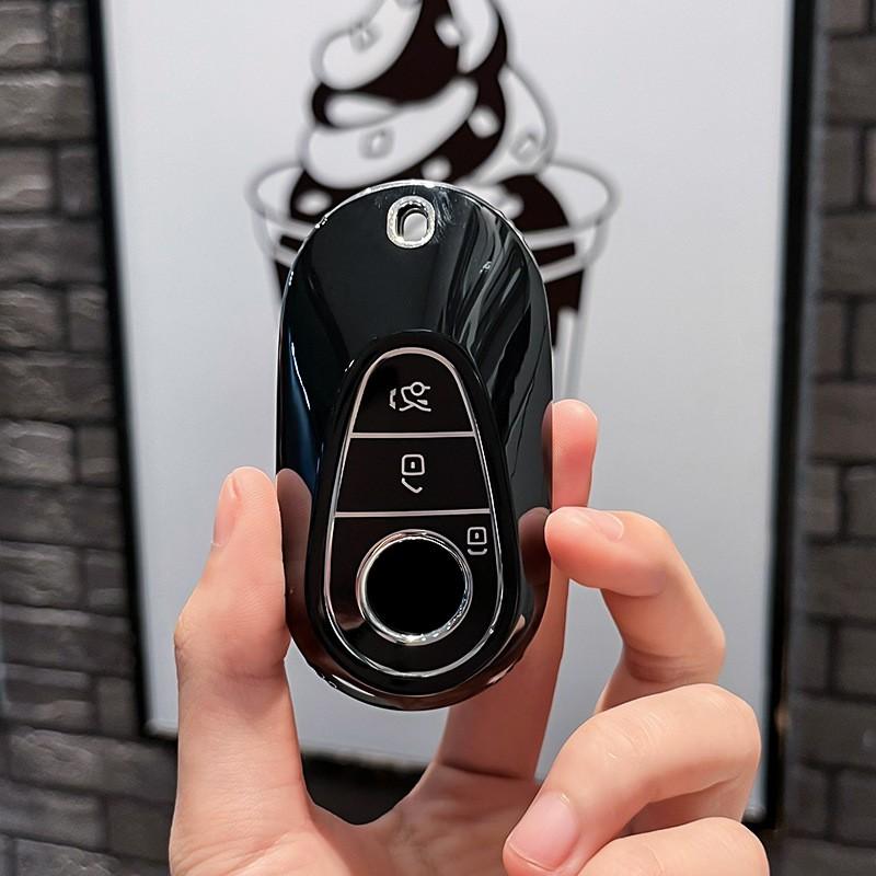 For Mercedes Benz A C E S Class W205 W206 W212 W223 S350 C260 C300 S400 S450 S500 Tpu Key Protector Car Key Case Cover Shell