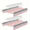 10pcs Dip Plastic Anti Slip Drying Hanger, Home Drying Expert. Thick and Seamless Clothing Support for Home and Dormitory Use