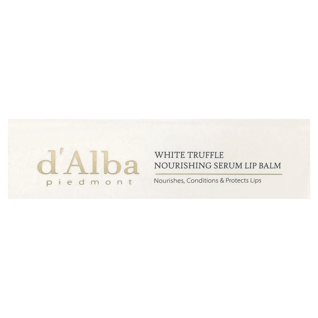 d'Alba, White Truffle Nourishing Serum Lip Balm, 3.6g (0.12oz)