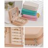 Dustproof Trinkets Storage Organizer Large Capacity Jewelry Storage Case  Travel