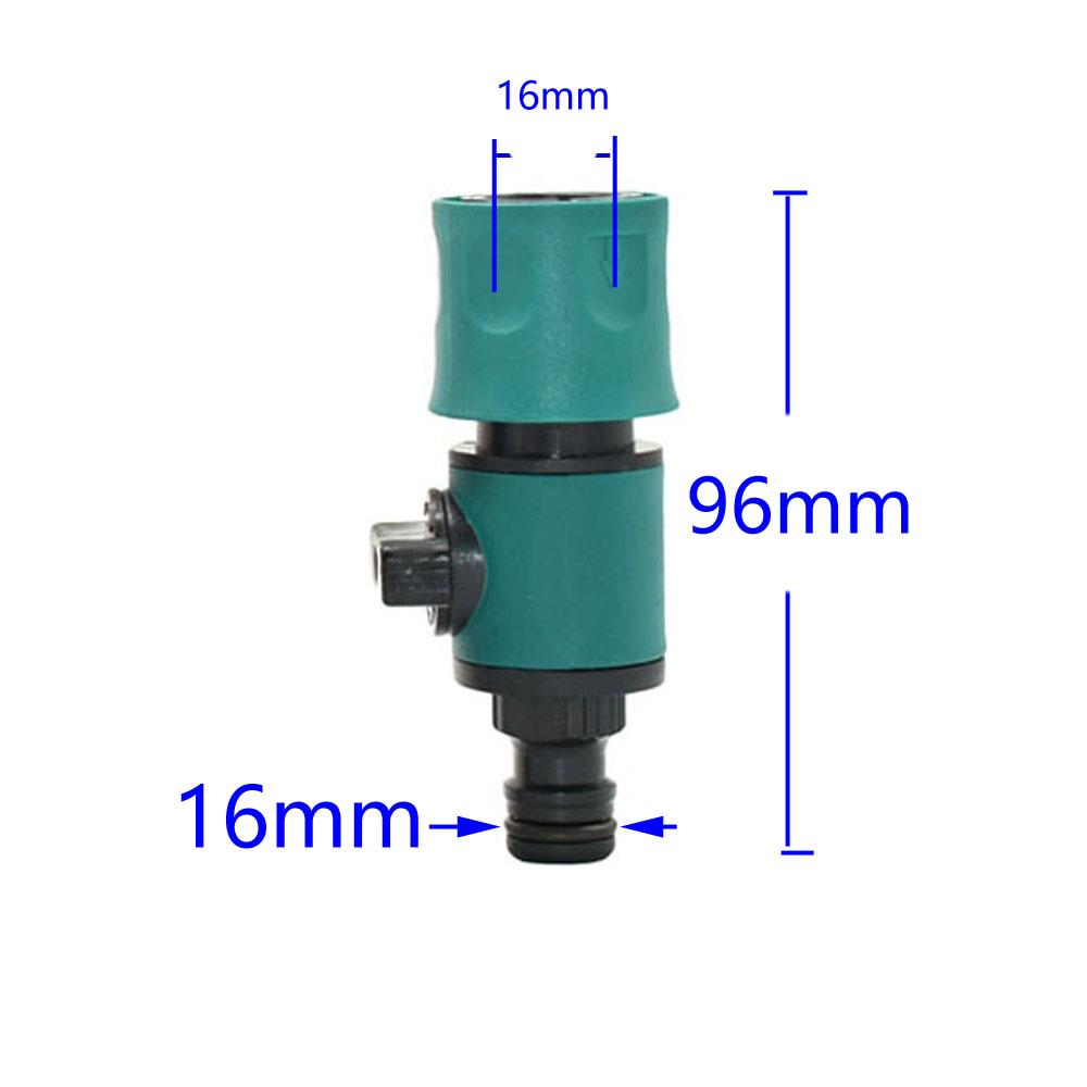 Garden 16mm Nipple Quick Connector Water Valve Garden Tap Car Wash Water Gun Connector Watering Hose Fittings