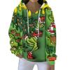 Christmas Hoodies For Women Funny Cute Printed Holiday Sweatshirt Winter Oversized Pullover Tops