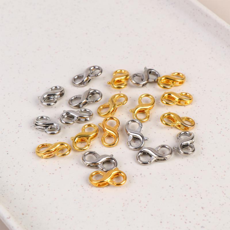 Keyring Figure Eight Lobster Clasp for Jewelry DIY Metal Durable Connectors Accessories for Making Gifts
