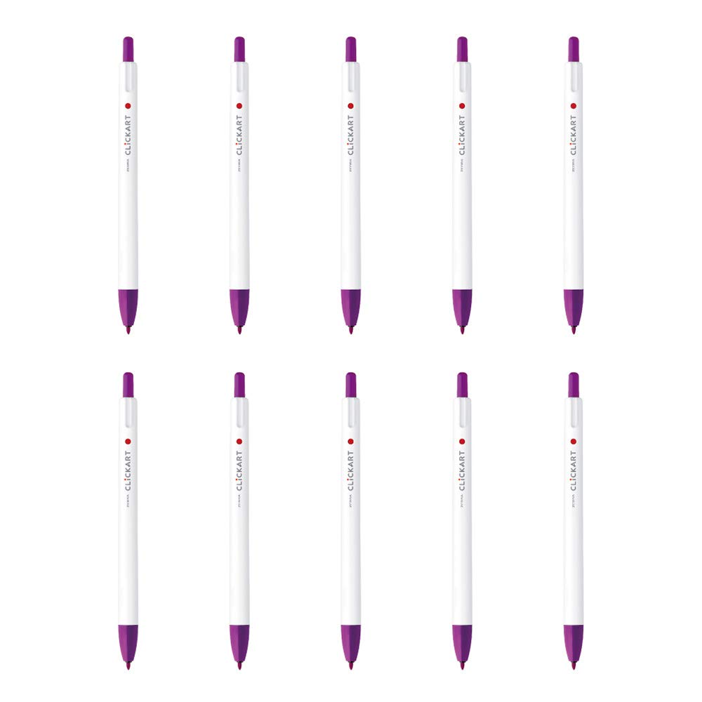 

Zebra pen Clickart Magenta 10 pieces water-based B-WYSS22-MZ