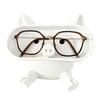 Small Space Saving Container Cartoon Pig Glasses Holder, 3D Printed Phone Stand Desktop Organizer, Bedside Table Accessory Stable Decorative Ornament