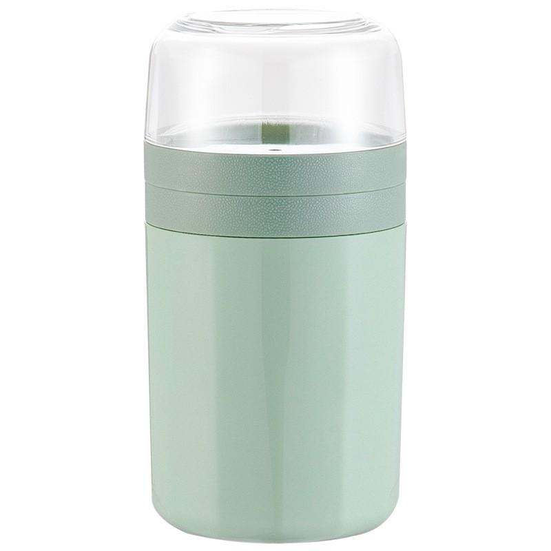 Reusable Plastic Food Container Kids Breakfast Yogurt Salad Milk BPA-Free PP Cup With Lid 620ml 770ml Ins Style