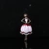Fashion Rhinestone Dancing Girl Brooches for Women Enamel Character Pin Event Party Gift Backpack Decoration Clothes Accessories