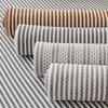 Sofa Cushion Cotton Thread Sand Straight Strip Four Seasons Universal Coarse Cloth Armrest Back Towel Sofa Cushion Full Set Universal