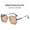 Sun Glasses Women Men Fashion Square Frame Uv400 Sunglasses For Travel And Beach