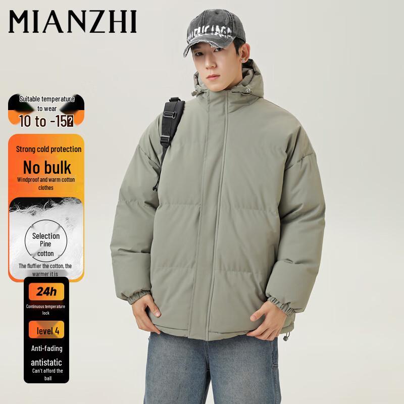 

Унисекс Пуховик с капюшоном однотонный XL