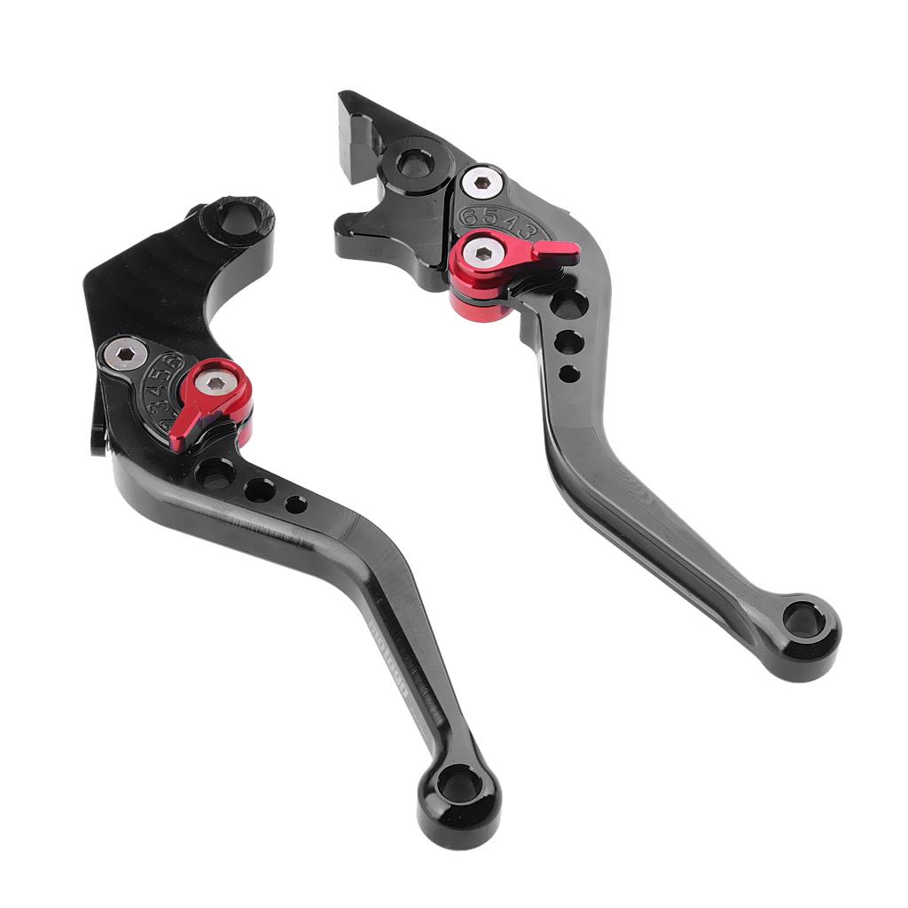 2 Pieces Adjustable Hand Brake & Clutch Levers for Honda Grom MSX125
