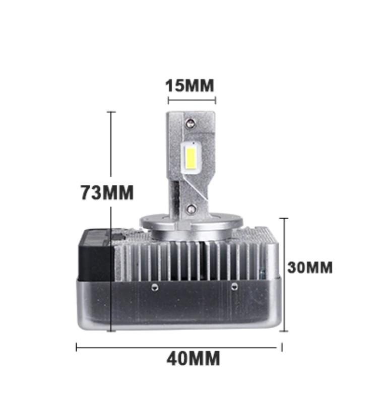 LED Bulbs D5S CANBUS 2 Pcs New Stronger Than Xenon 16000lm Off-Road Homologation