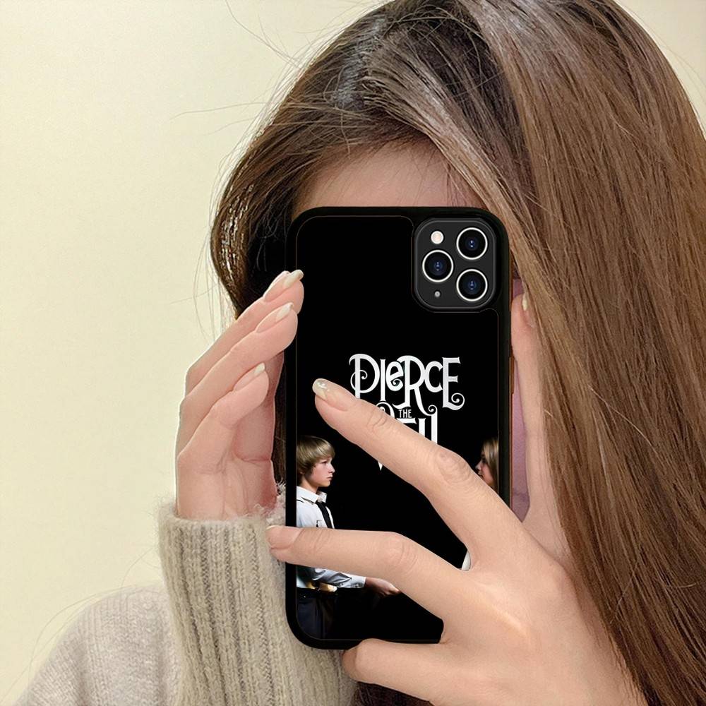 P-Pierce The Veil Band Phone Case For IPhone 17 16 15 14 13 Plus 12 11 Pro Max PC+TPU Cases Back Cover