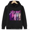 Kids Anime KPop Demon Hunters Hoodie Autumn Long Sleeve Sweatshirt Sportswear Cartoon Hoodies