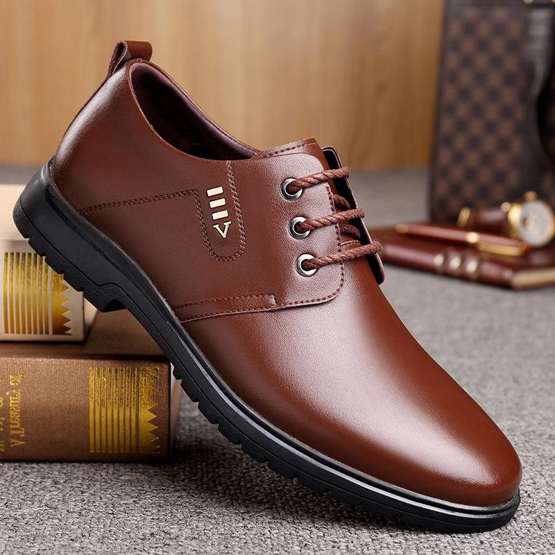 Lederschuhe Herren Business Freizeitschuhe Schwarz Kleiderschuhe Arbeitsschuhe Herren Freizeitschuhe Tooling Schuhe