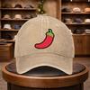 Unisexs Chili Baseball Cap Outdoor Fashion Adjustable Casual Hat Urban Style Lightweight Fashion Visor AllSeason Outdoor Lei