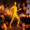 Halloween Cosplay Prop Unisex Full Body Zentai Suit, Adults Party Men Women Spandex Unitard Bodysuit, Stretchy Costume Coverage Suit