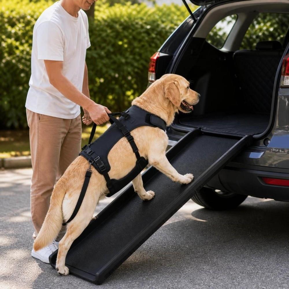 Full Body Support Dog Lift Harness Adjustable Dog Harness  Help for Weak Hind Legs, Stairs & Cars