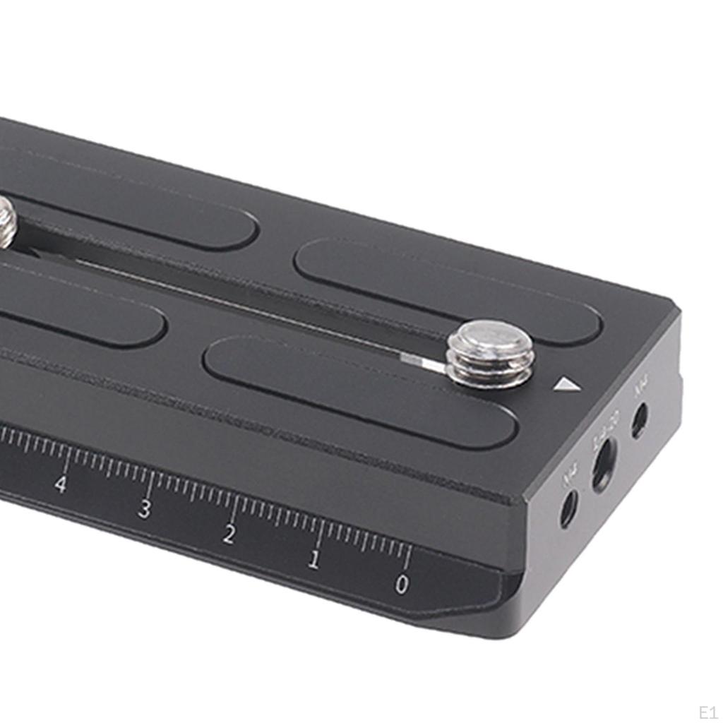 Schnellwechselplatte Qr mit 3/8"&1/4" Schraube Ersatz L-Halterung unten