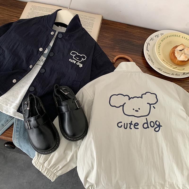 Boys' Cartoon Windbreaker: Spring & Autumn 2025 Jacket, Kids' Streetwear, New Style Outerwear