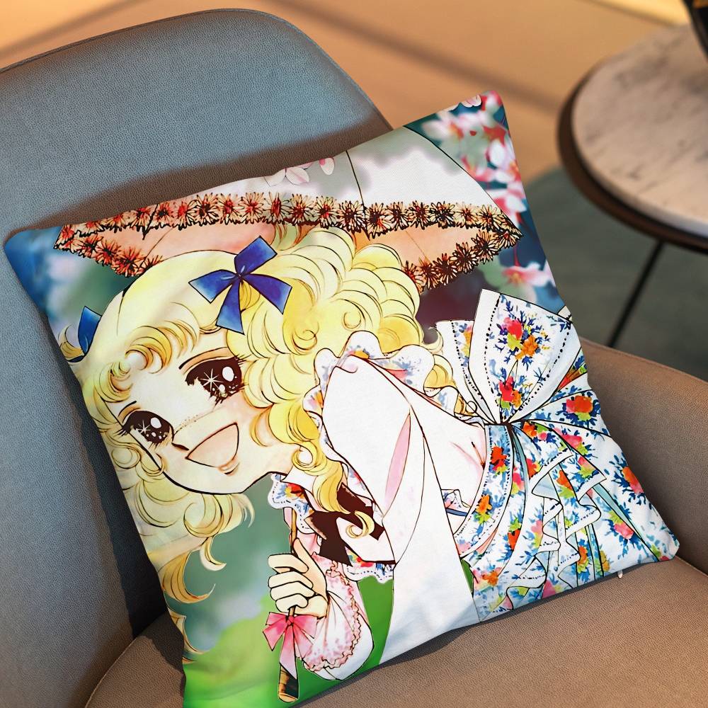 Lady Oscar Rose Of Versailles Pillow Case Pillow Case Living Room Sofa Cushion Cover Suitable For Home Bedroom Room Decoration