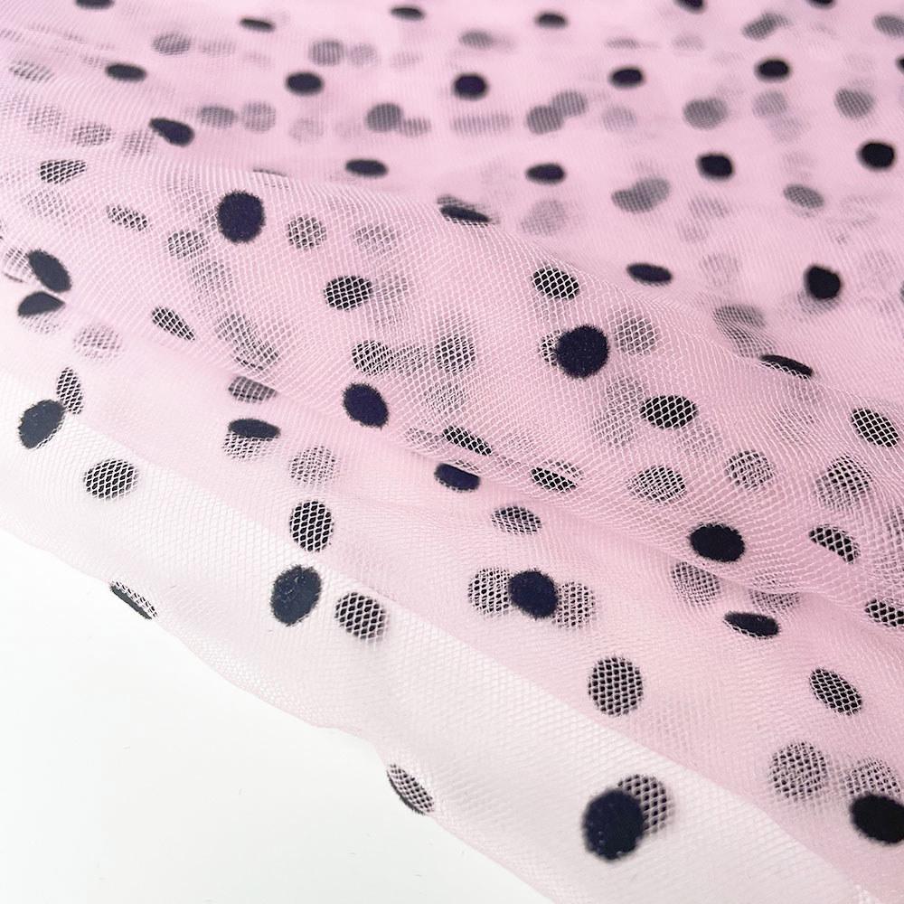 Polka Dot Tulle Spotted Mesh Net Soft Stretch Fabric High Quality for DIY Handmade Craft Sewing Apparel Dress