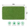 Artificial Grass Door Mat  Turf Grass Front Door Mats Outdoor Indoor  Realistic Fake Grass Rug for Entrance  Dog  Patio  Camper  Home Decor  17” X 30