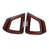 Carbon Fiber Style Dashboard Side Air Vent Cover Trim for Subaru Crosstrek XV