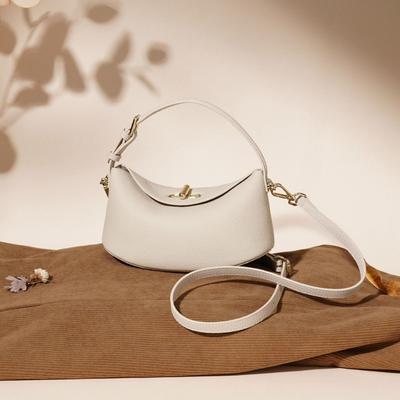 Genuine Leather Fashionable and Simple Single-shoulder Crossbody Bag High-end Handbag