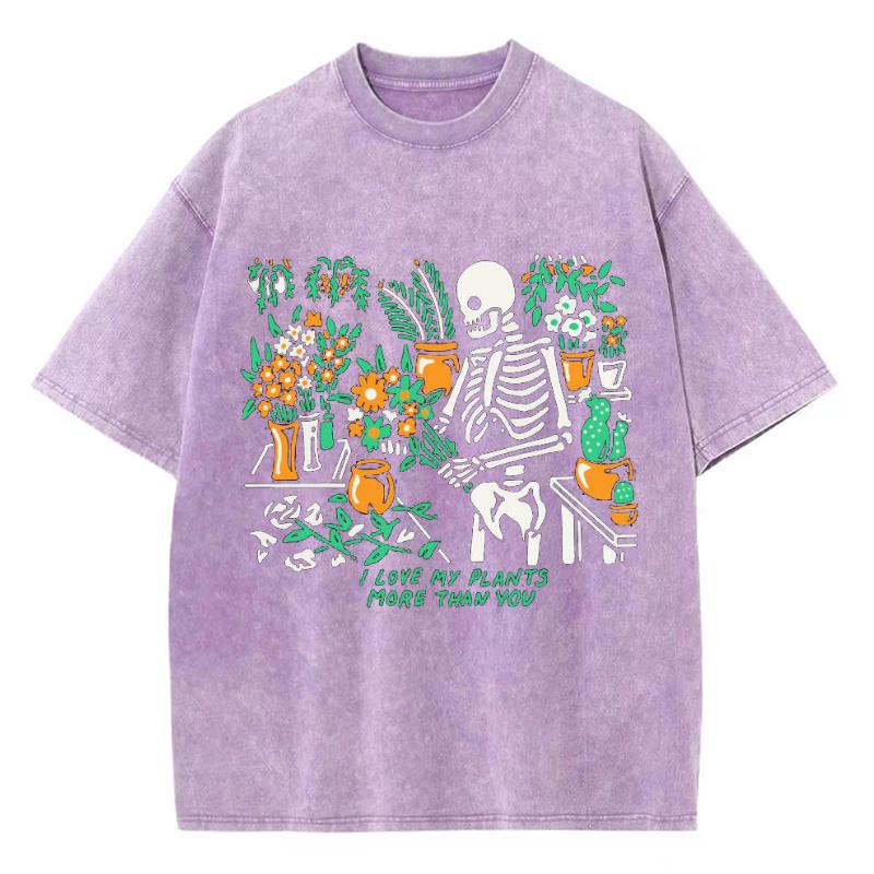 

Футболка оверсайз в стиле Харадзюку для пар с принтом черепа, высококачественная имитация джинсовой эластичной ткани, летний продукт 3XL