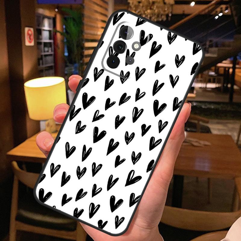 Heart Cartoon Girls Case For Samsung Galaxy A36 A56 A26 A16 A06 A53 A33 A13 A12 A32 A52 A55 A35 A15 A54 A34 A14
