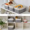TcaFmac Storage Box Set of 35cm x 25cm x 17cm for Small and Other Basket, 3, (W) (D) (H), Laundry, Clothes, Toys, Items, Uses.
