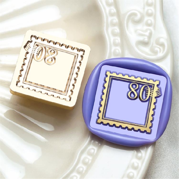 Wax Stamp Head for Appreciation Card Wedding Invitations Envelope Scrapbooking