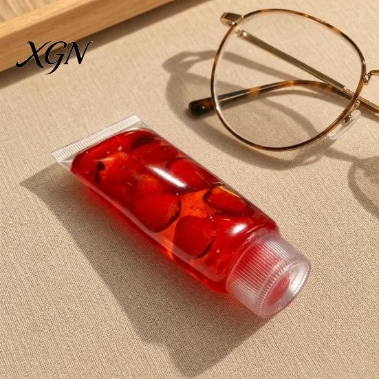 Handheld Fidget Toy 2/3Pcs Shapable Clear Tube Squeeze Toy, Slow Rising Stress Relief Travel Reliever Anti-Anxiety Hand Relaxation Sensory