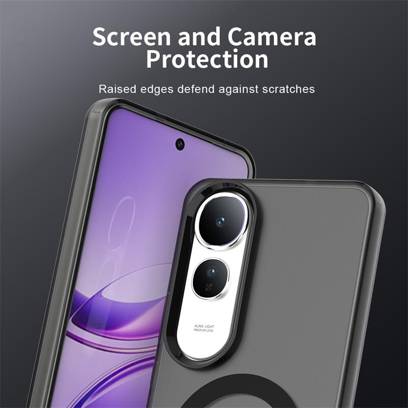 Transparent Phone Case For Vivo V50 Lite Case For Vivo V50 Lite Magnetic Adsorption Wireless Charge Cover For Vivo V50 Lite Case