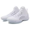 New LiNing YuShuai TD Abrasion Resistant Breathable High Top Basketball Shoes Men's White ABPQ027-1