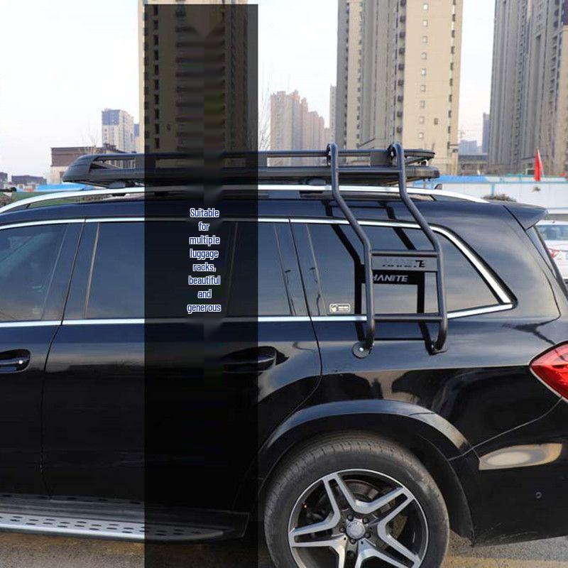 SUV Roof Rack Compatible Side Climbing Ladder for Luggage Modification