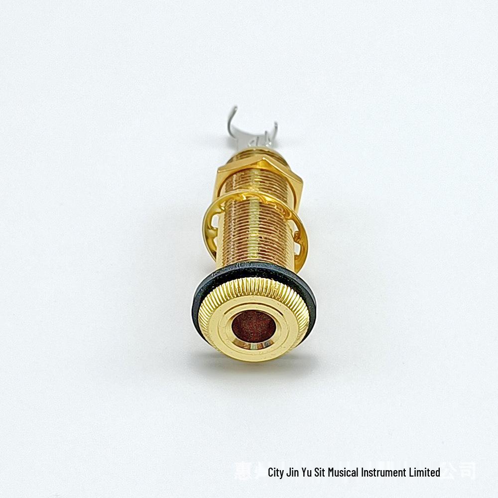 Elektrische Gitarre Endpin Buchse 6,35mm Ausgang Stereo/Mono Gurtpin Tonabnehmer