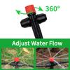 10/30Pcs Garden Sprinkler Dripper, 8-Hole All Round Scattering Watering Spikes for Plant Irrigation Supplies
