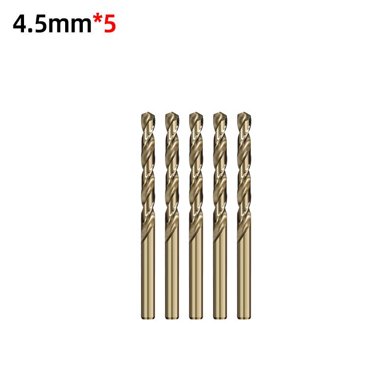 Metal Drill Cobalt Twist Drill Bit Set 1-13mm HSS M35 Stainless Steel Twist Drills The Whole Ground Metal Reamer Hole Tools