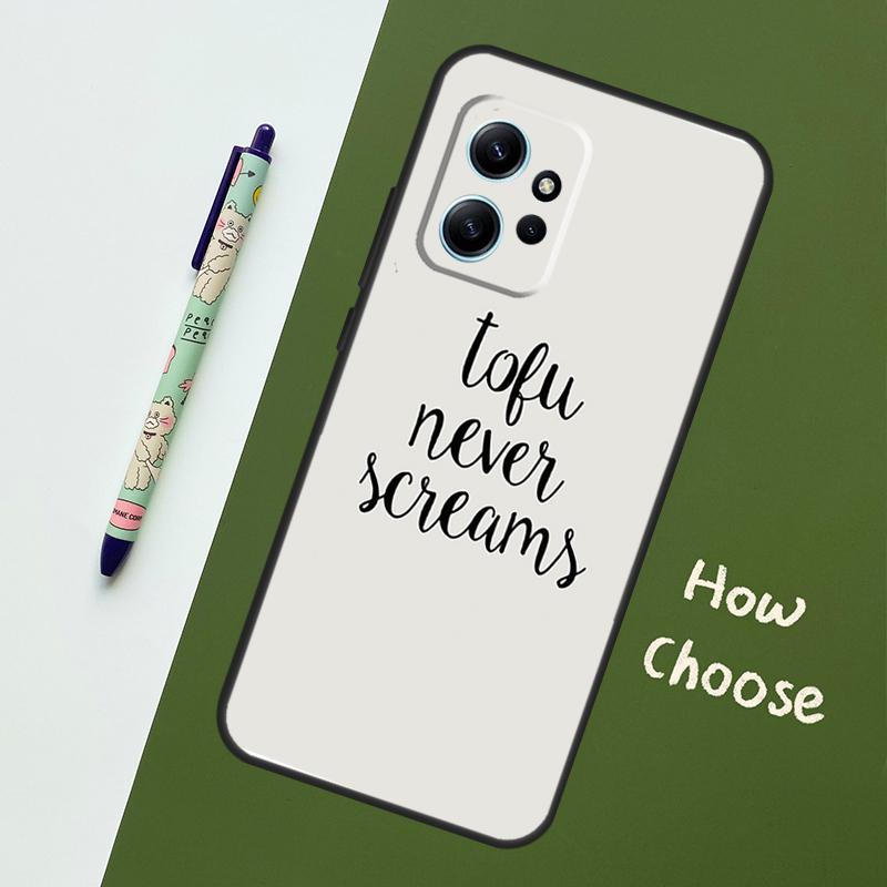 Vegan Inspiration Case For Xiaomi Redmi Note 13 11 9 10 12 14 Pro 11S Cover For Redmi 15 14C 10C 13C 12C 15C