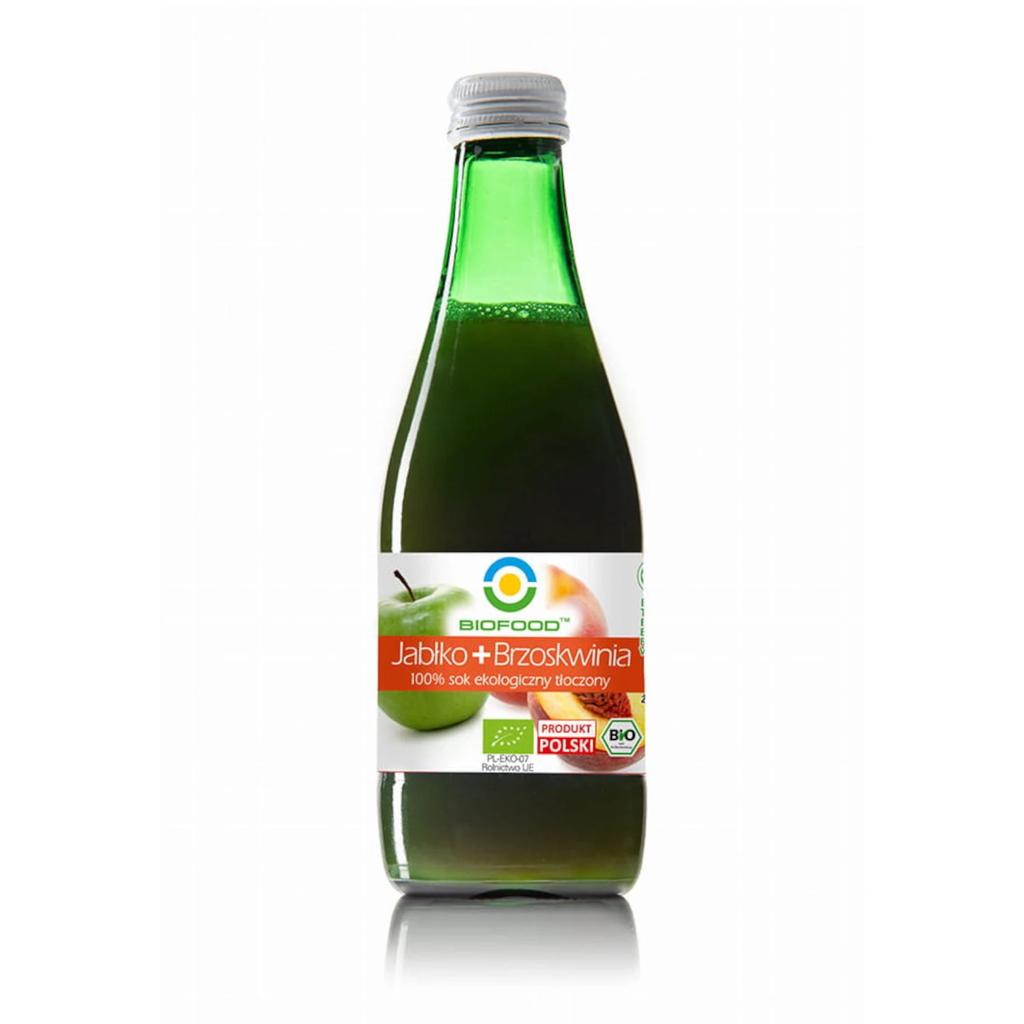 Apple + Peach 100% Juice Eco Cold-Pressed 300 Ml