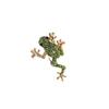 Diamond-encrusted Frog High-end Brooch, Rhinestone, Reptile Corsage, Coat, Overcoat Accessory, Brooch and Accessory