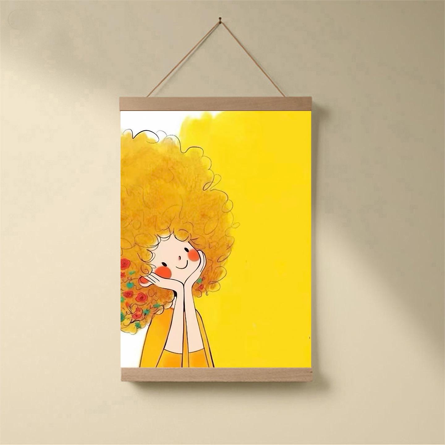 

Healing Girl Decorative Wall Art for Living Room & Dining Room