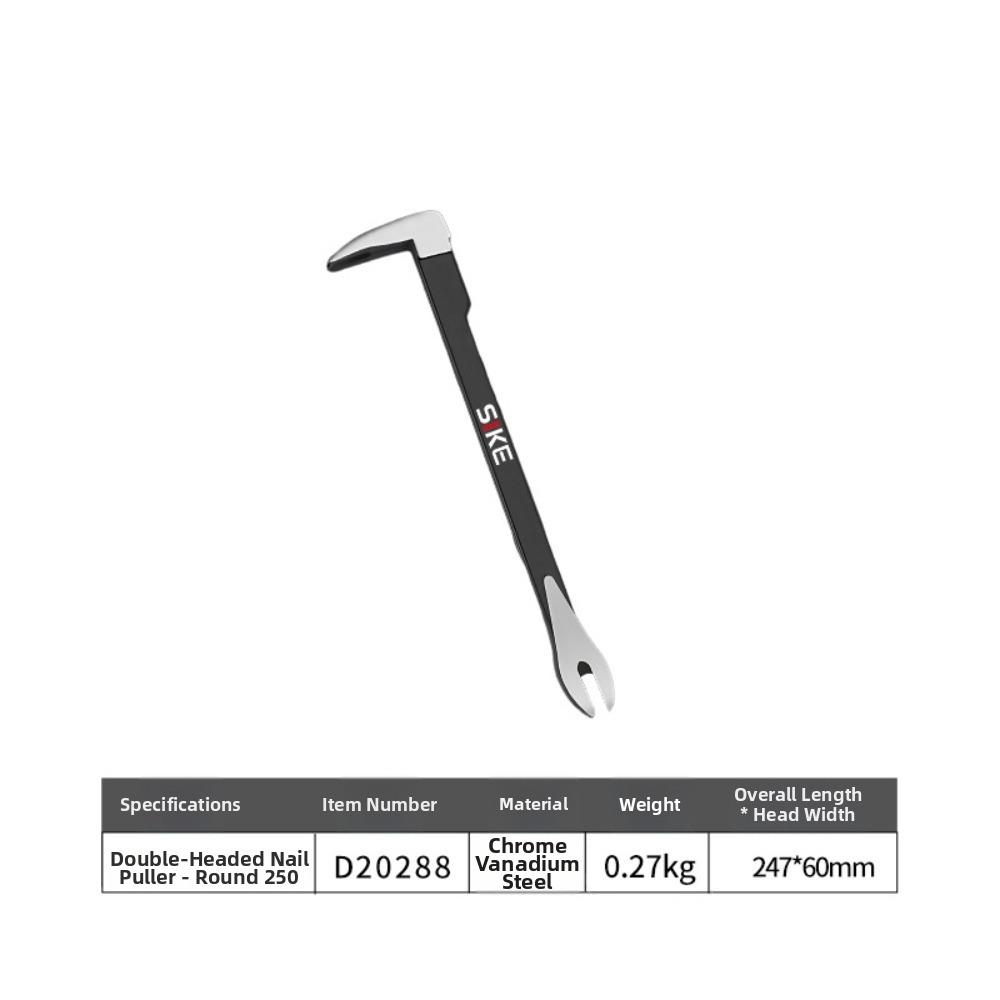 

Durbale High Hardness Nail Lifting Tool Rust-proof Effortless Nail Remover Pry Bar for Home Woodworking Tools