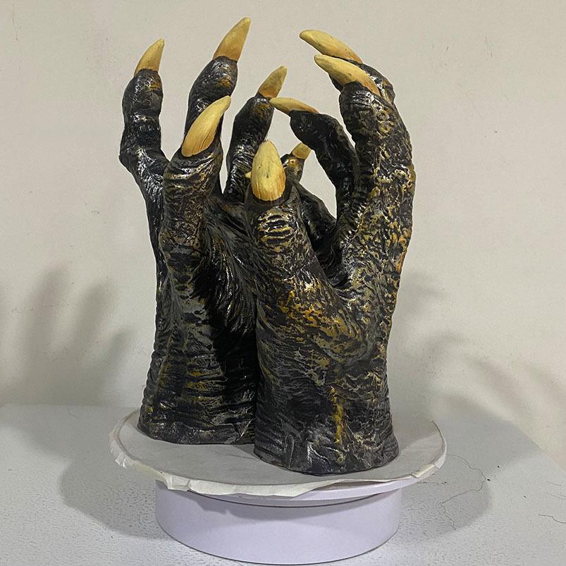 Halloween Werewolf Simulation Latex Gloves Haunted House Horror Costume Party Dress Up Props