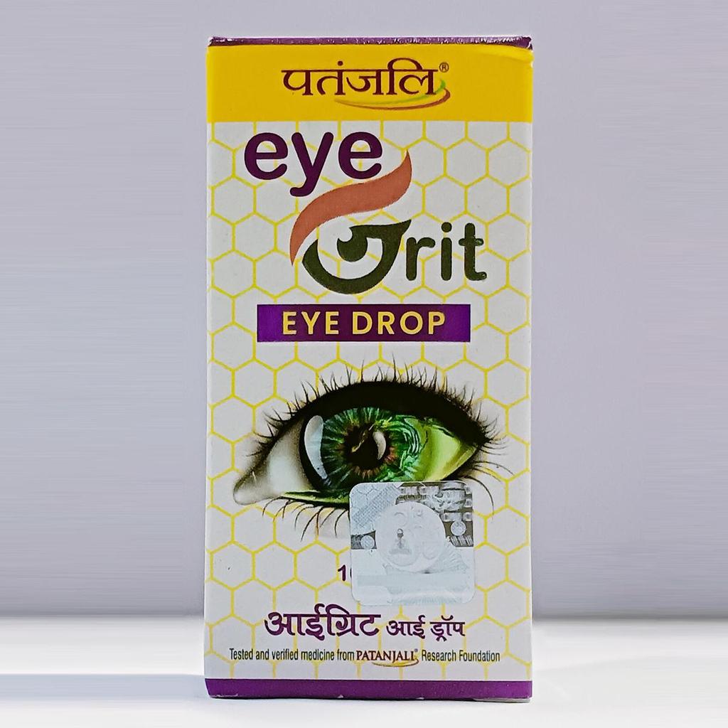Patanjali, Eyegrit Eye Drop, Eyegrit (10 ml)