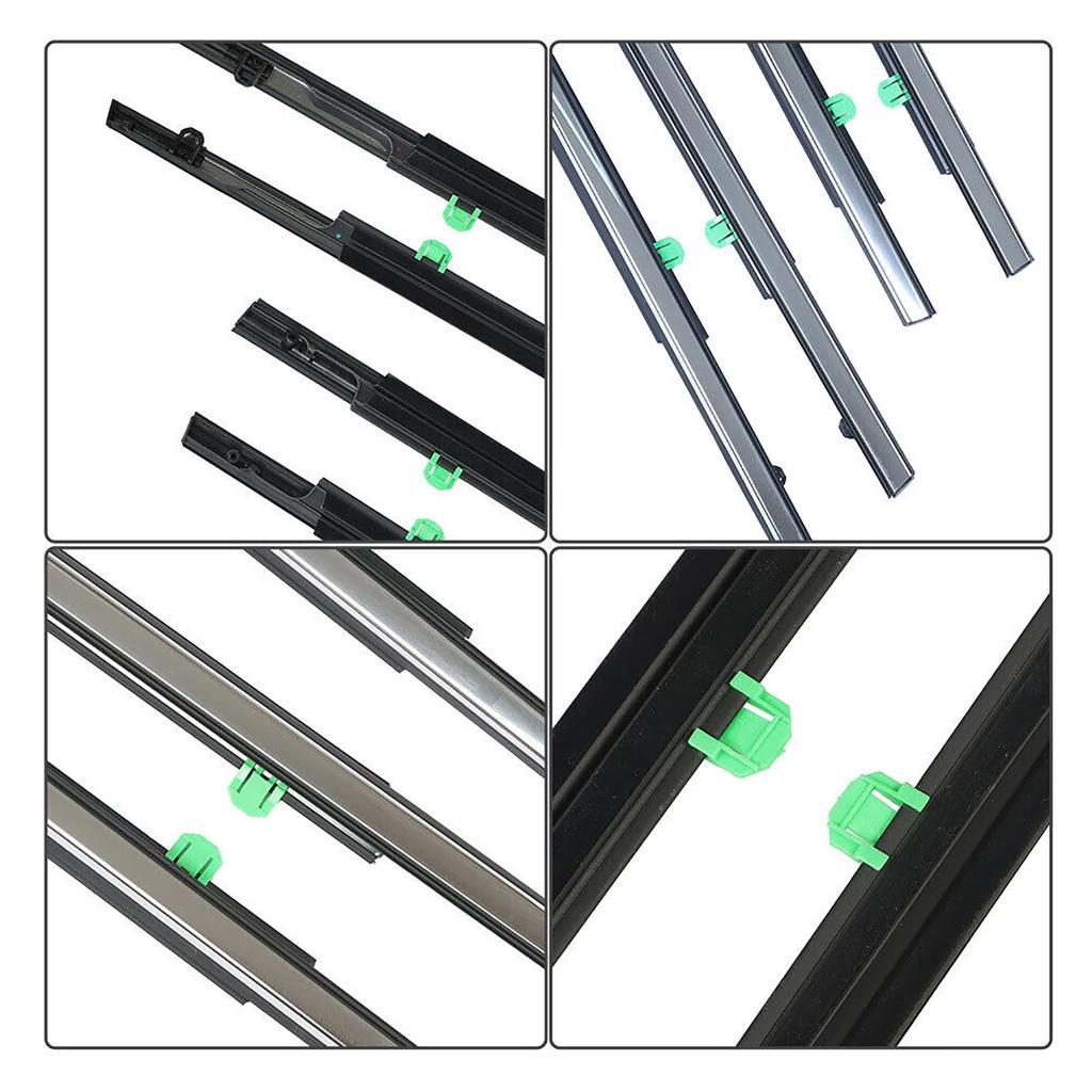 Car Window Weatherstrip Silver Plated Side Door Glass Window Sealing Strip Weather Strip Moulding Trim For Honda CRV 2007-2022
